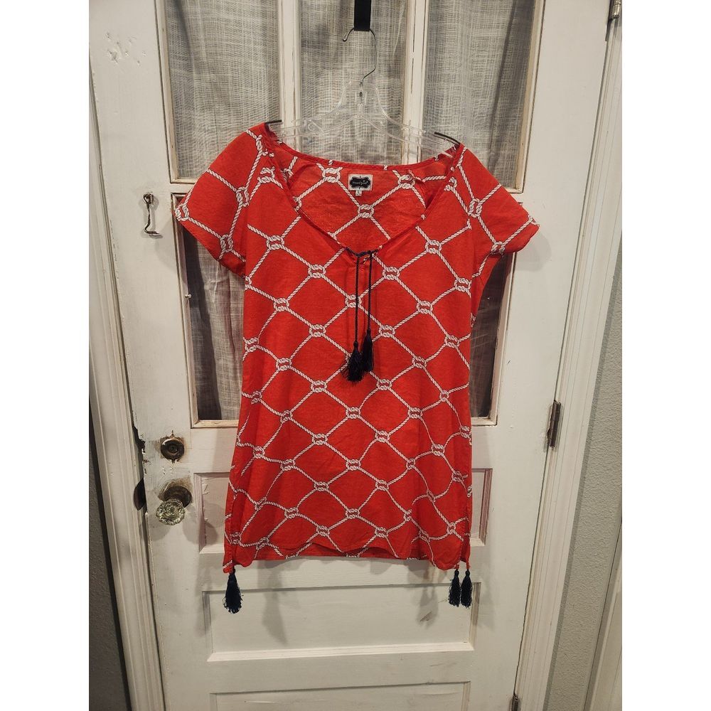 Mud Pie‎ Swim Cover Up Dress Women's Size Large